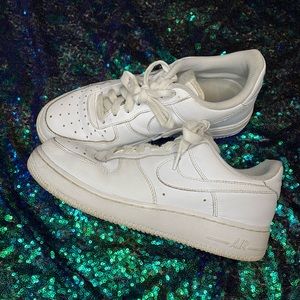 Nike Air Force 1 white shoes